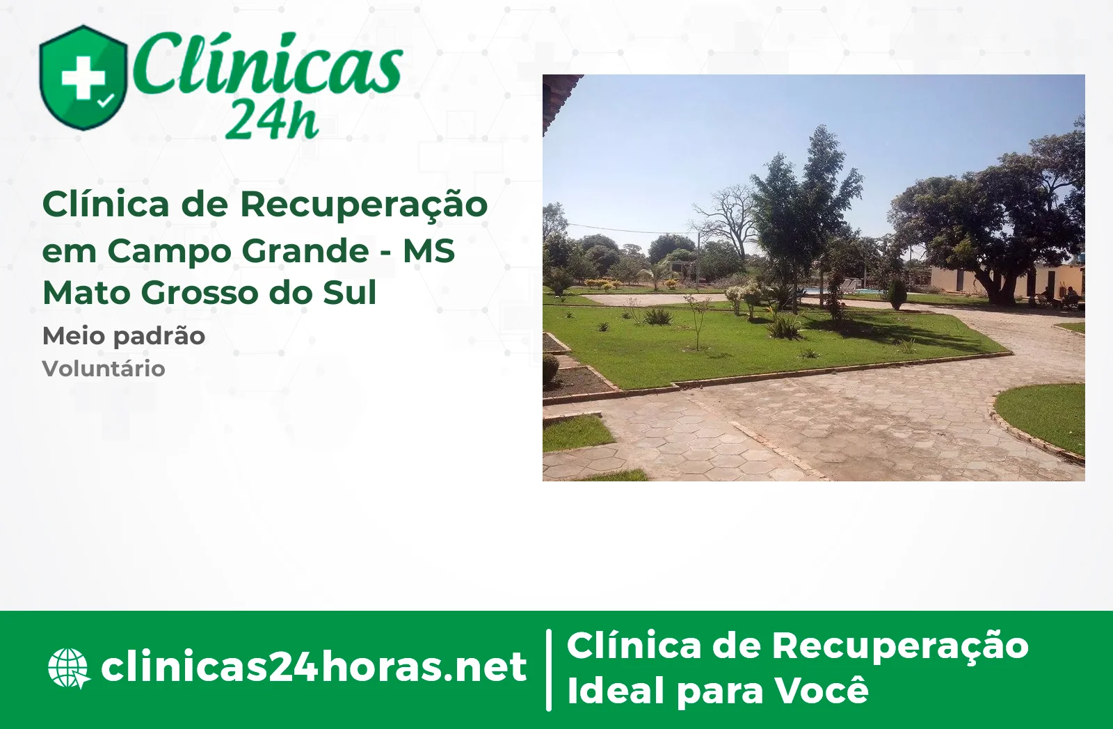 Clínica de Recuperação em Campo Grande Masculina 3