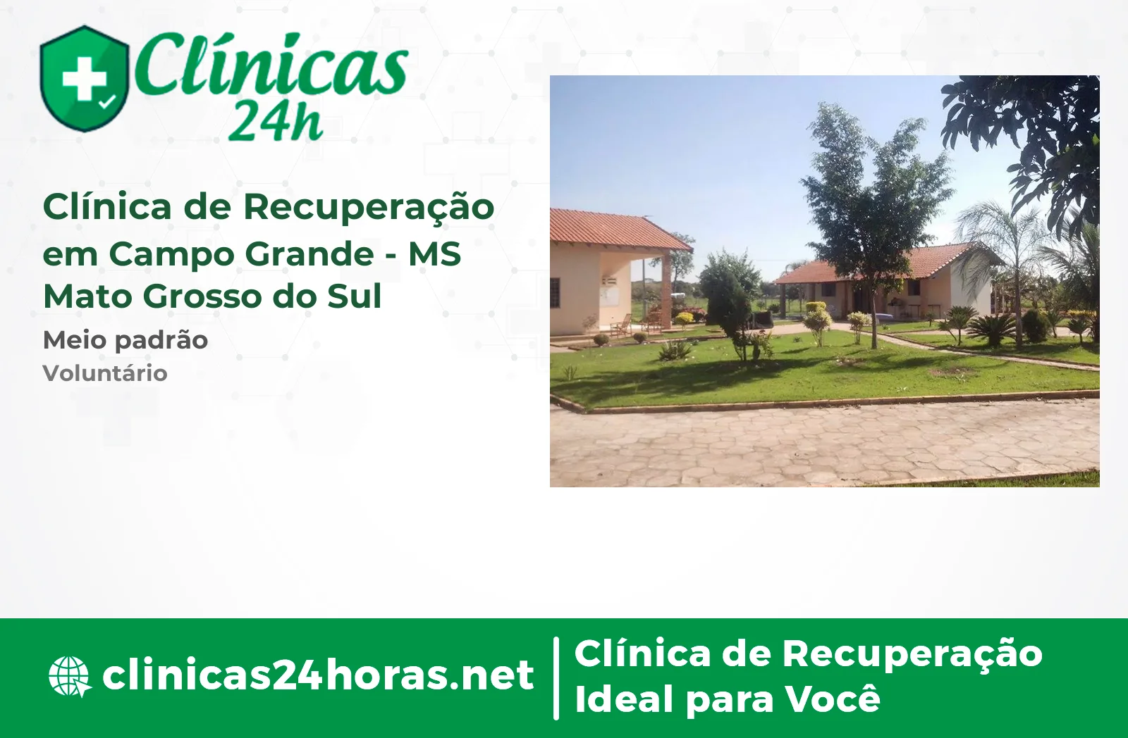 Clínica de Recuperação em Campo Grande Masculina 2