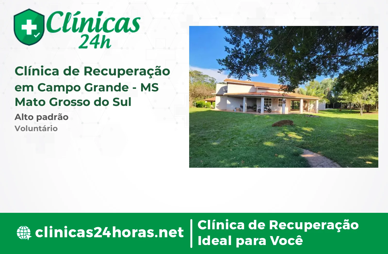 Clínica de Recuperação em Campo Grande Masculina-2