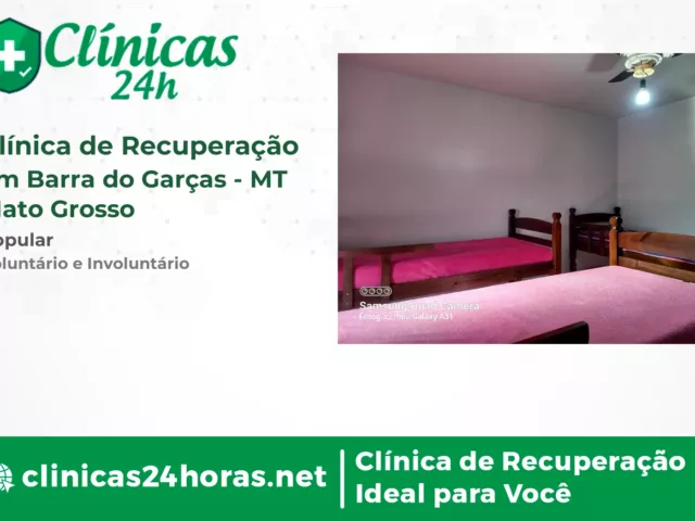 Clínica de Recuperação em Barra do Garças Feminina