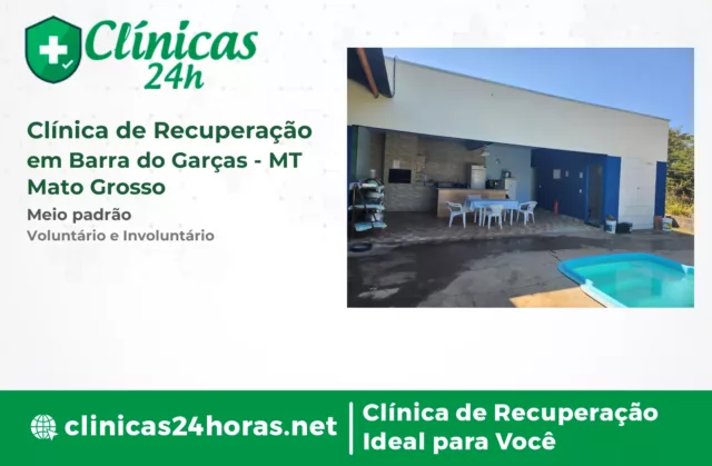 Clínica de Recuperação em Barra do Garças Masculina