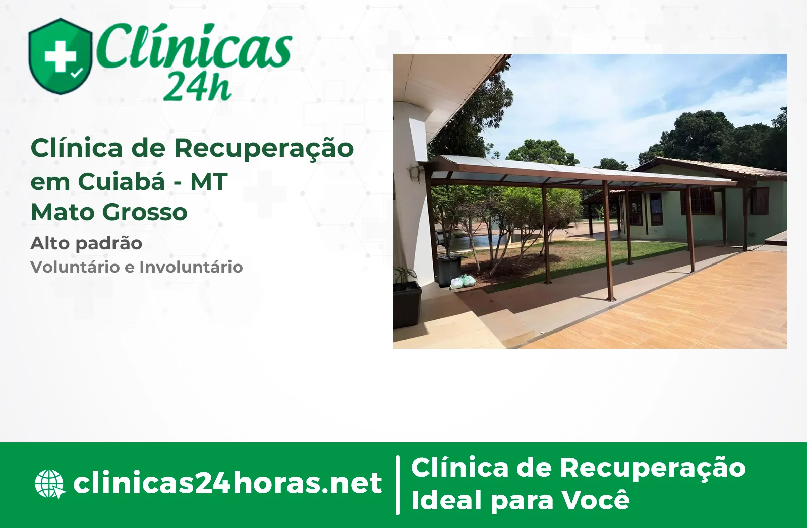 Clínica de Recuperação em Cuiabá Feminina