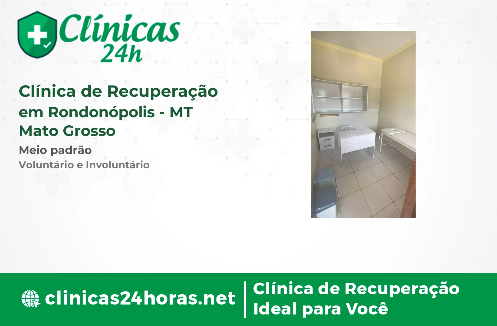 Clínica de Recuperação em Rondonópolis Masculina 3