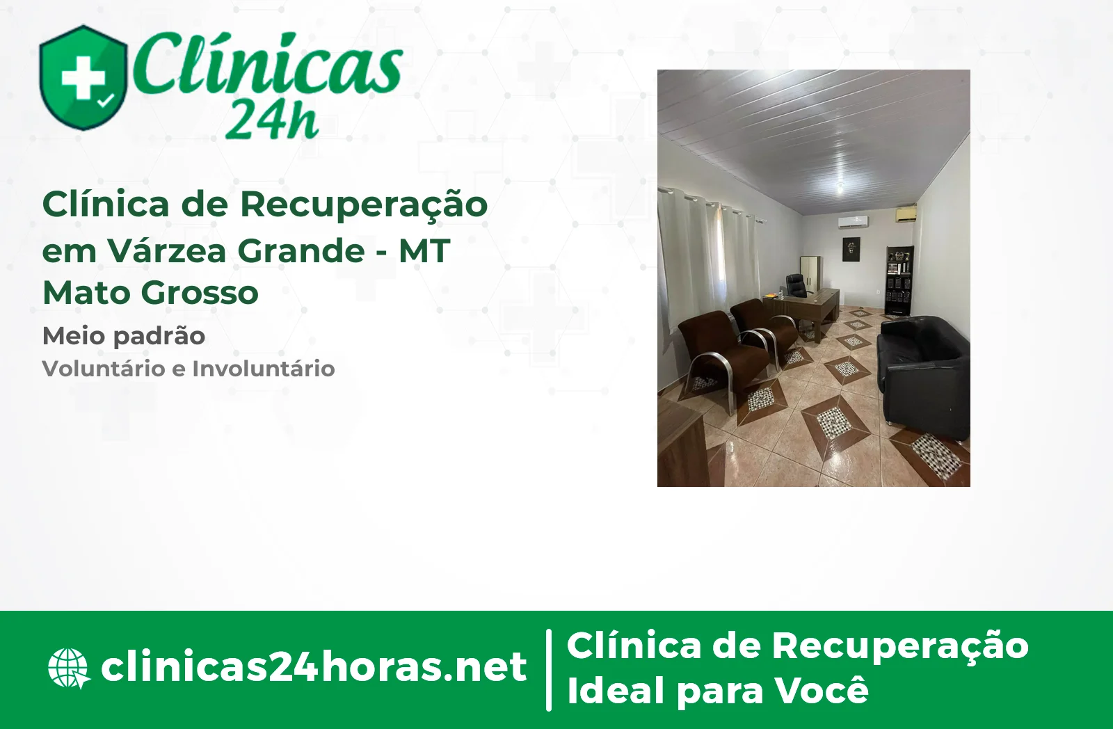 Clínica de Recuperação em Várzea Grande Masculina 3