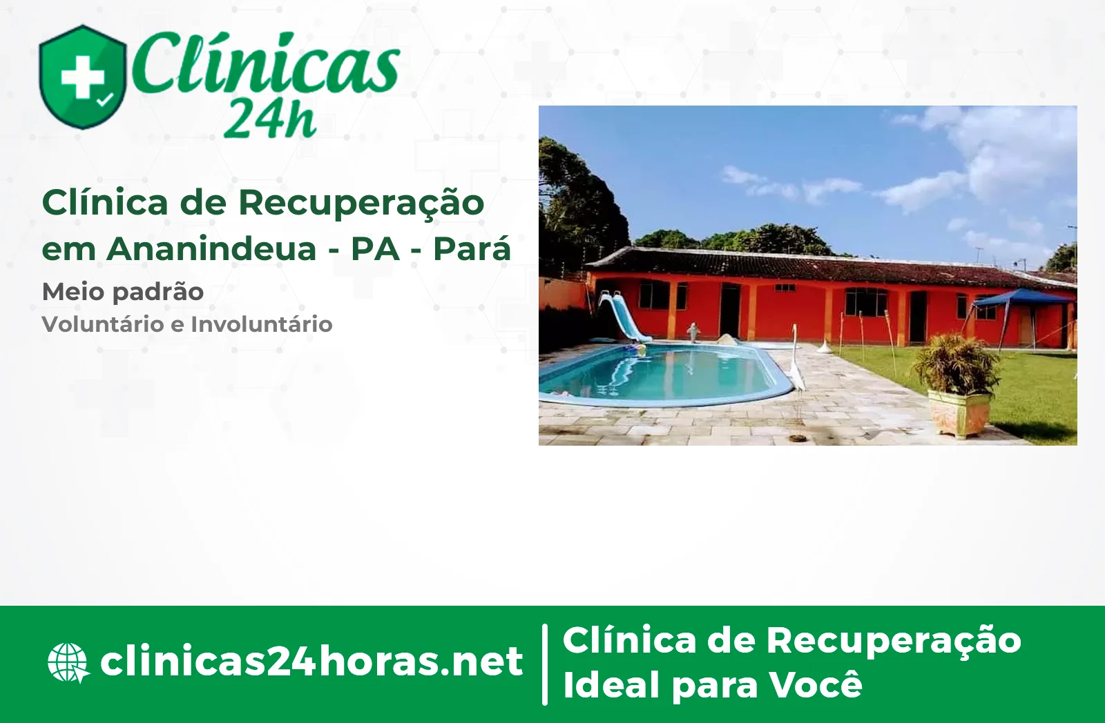 Clínica de Recuperação em Ananindeua Mista 2