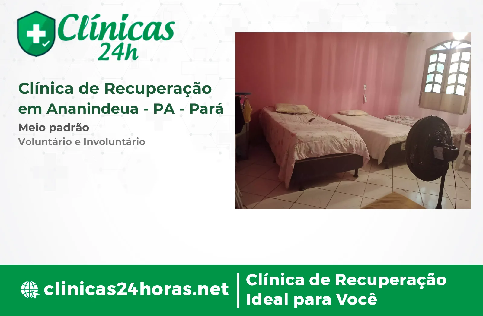 Clínica de Recuperação em Ananindeua Mista 3