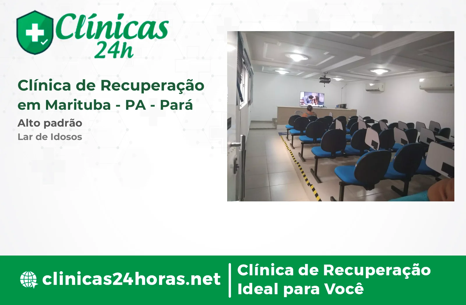 Clínica de Recuperação em Marituba Masculina