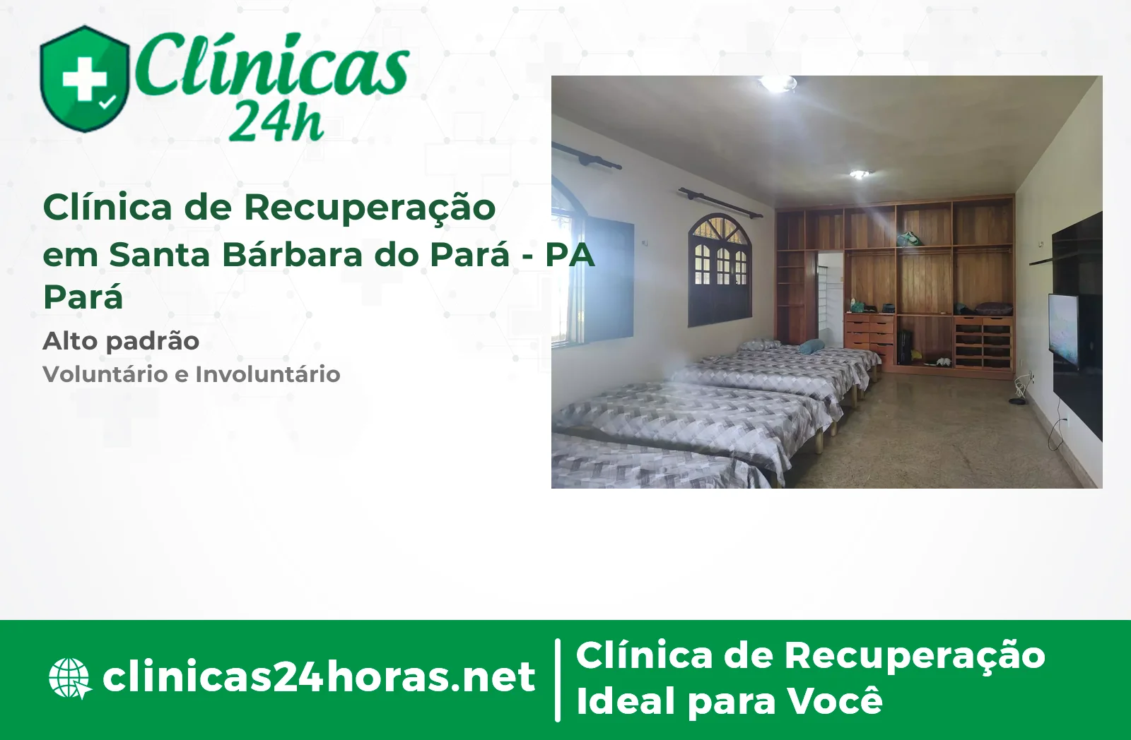 Clínica de Recuperação em Santa Bárbara do Pará Mista 4