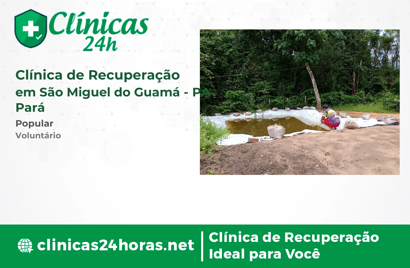 Clínica de Recuperação em São Miguel do Guamá Masculina 3