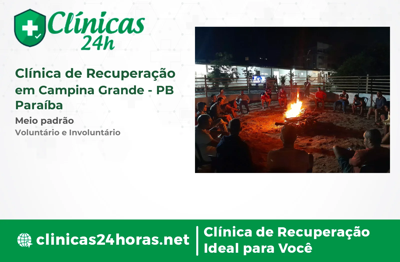 Clínica de Recuperação em Campina Grande Masculina