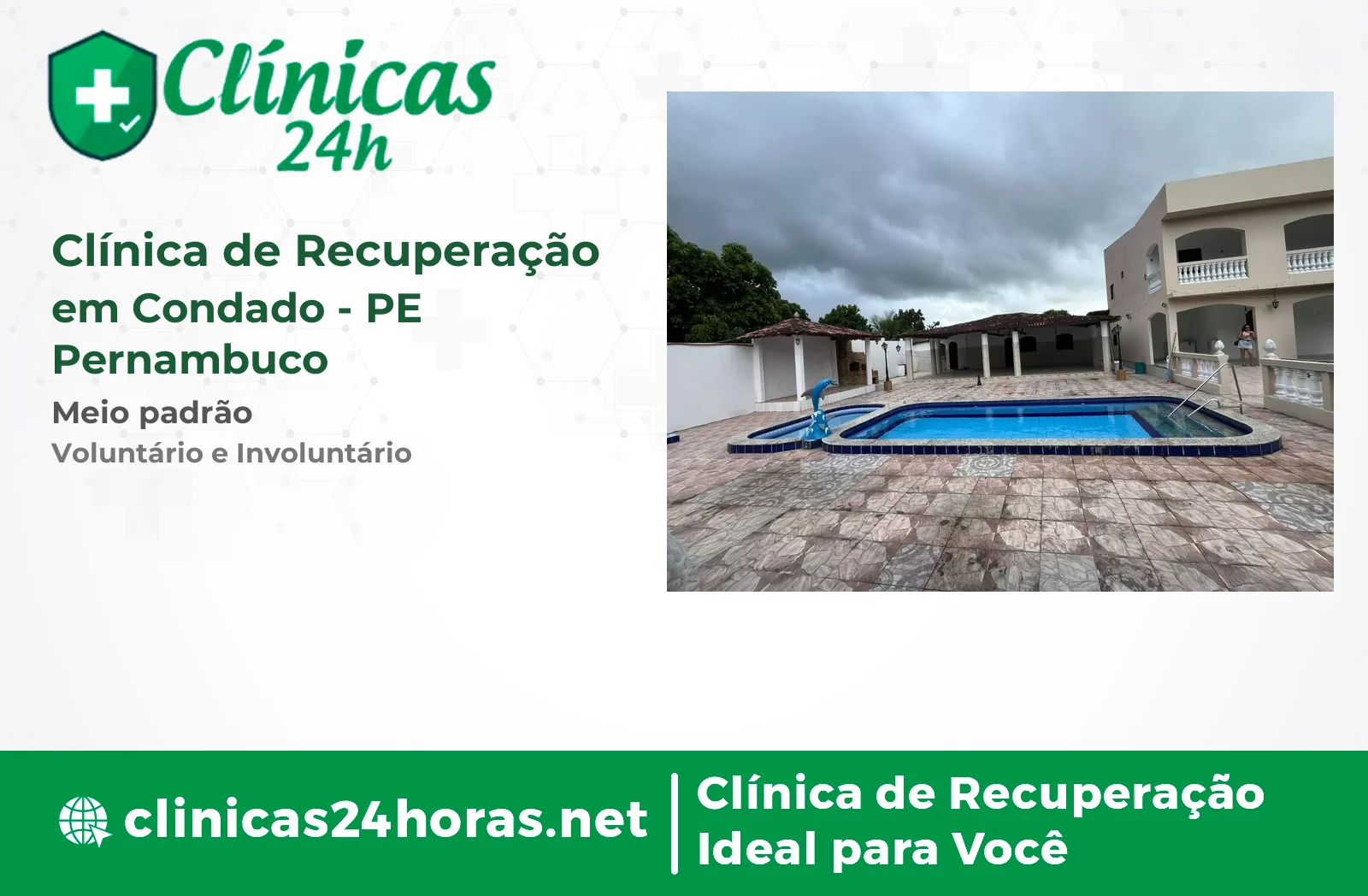 Clínica de Recuperação em Condado Masculina