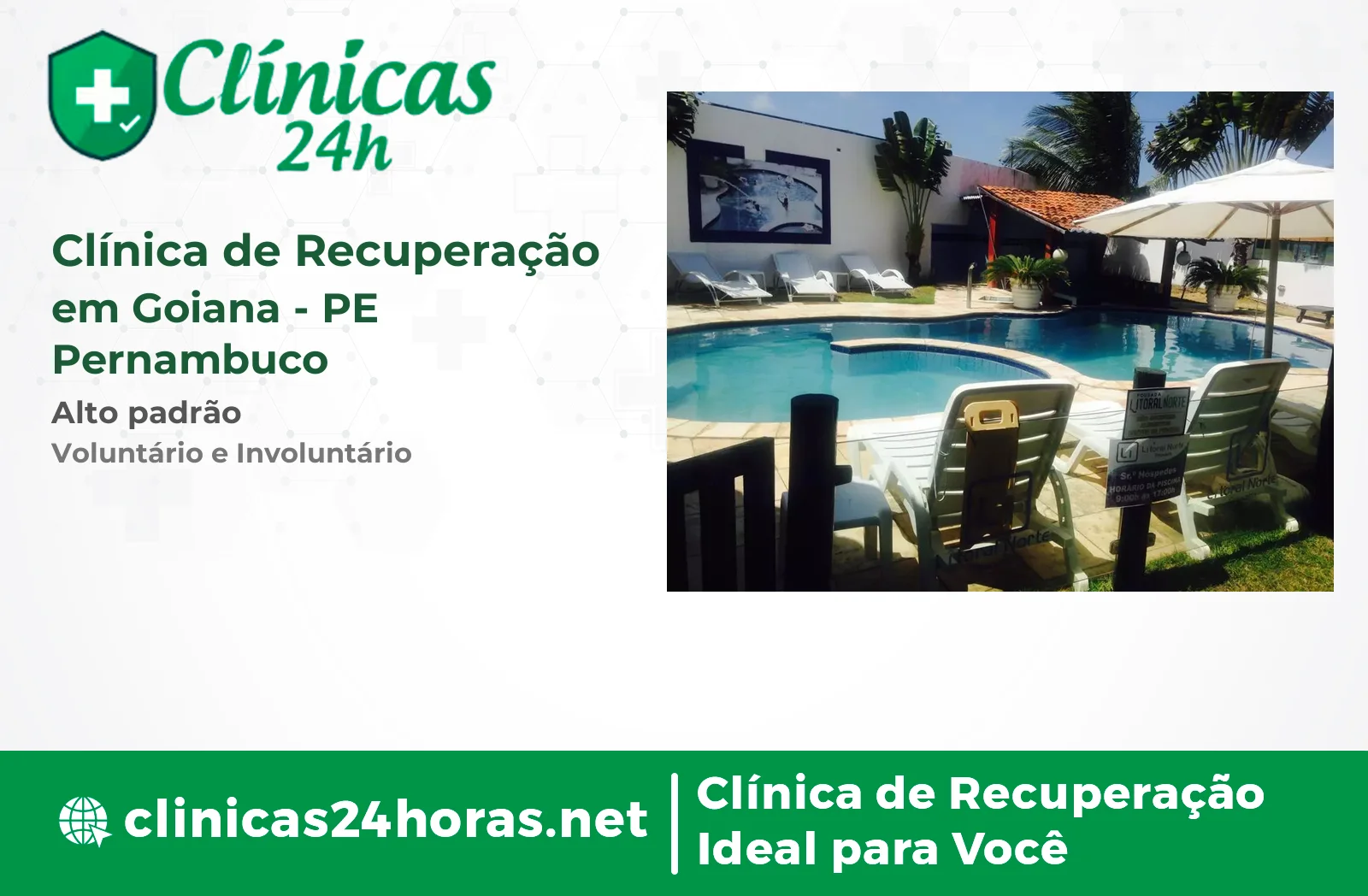 Clínica de Recuperação em Goiana Feminina
