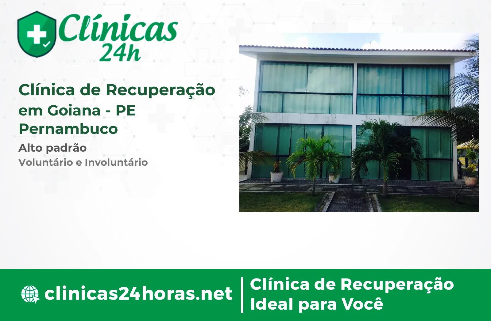 Clínica de Recuperação em Goiana Masculina 2