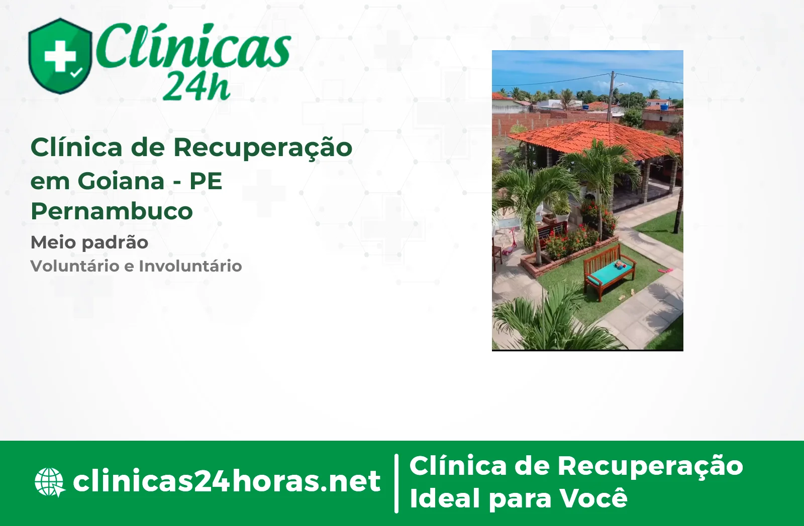 Clínica de Recuperação em Goiana Mista 3