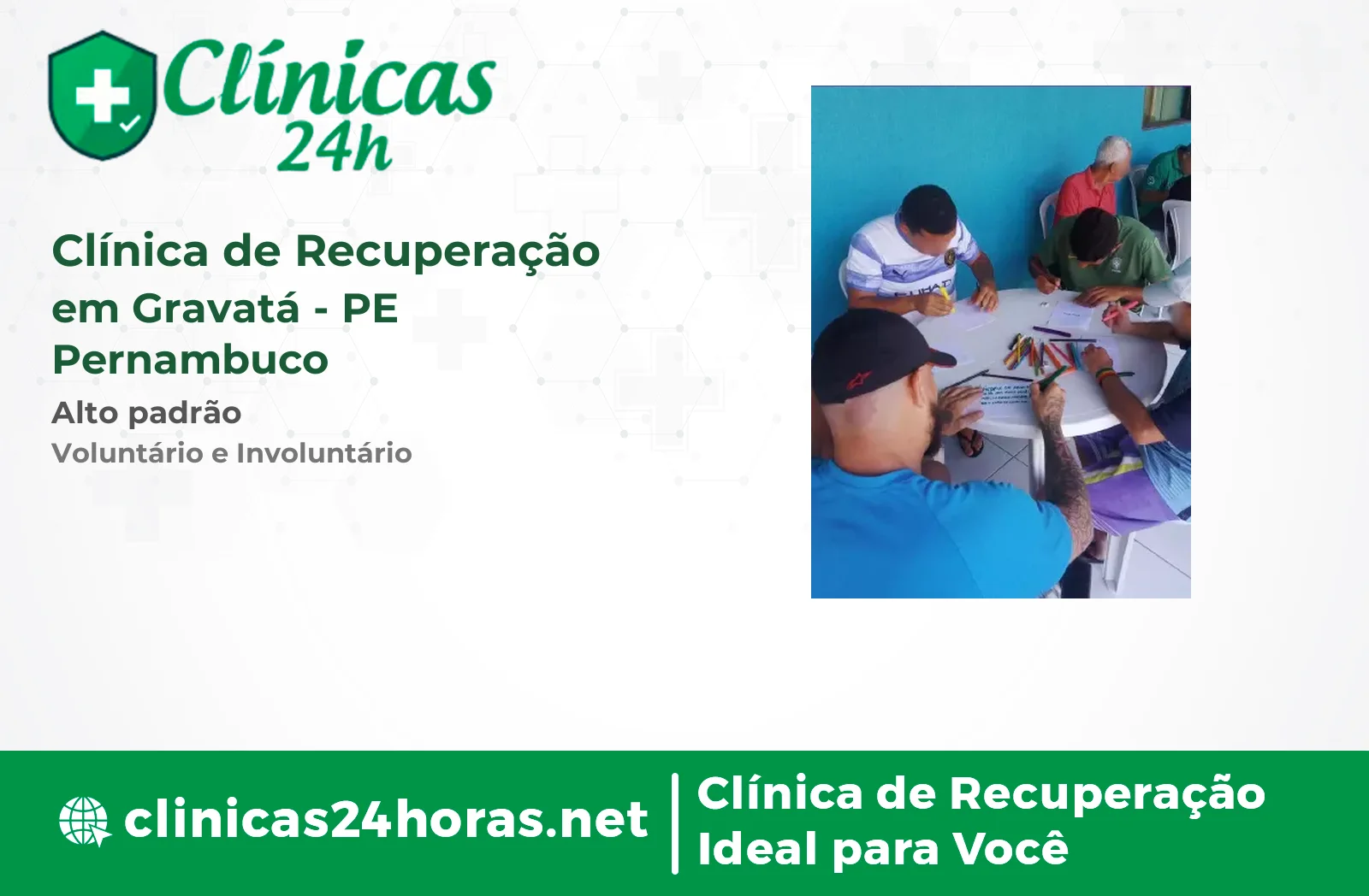Clínica de Recuperação em Gravatá Masculina 3