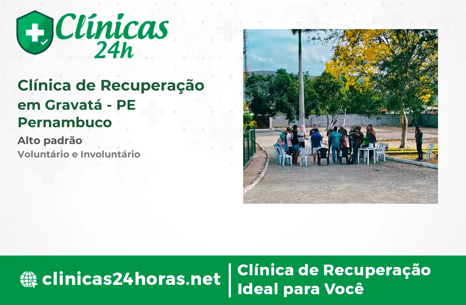 Clínica de Recuperação em Gravatá Masculina 2