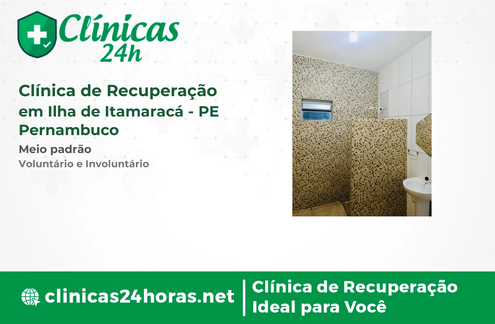 Clínica de Recuperação em Ilha de Itamaracá Masculina