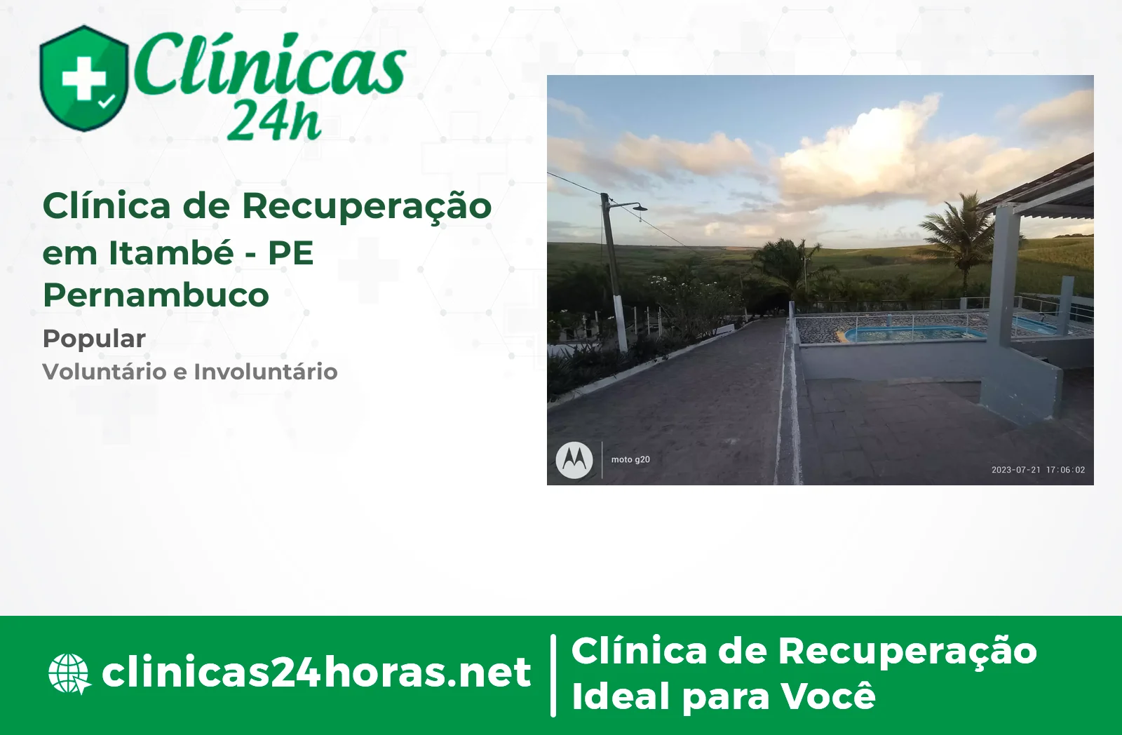 Clínica de Recuperação em Itambé Masculina 3