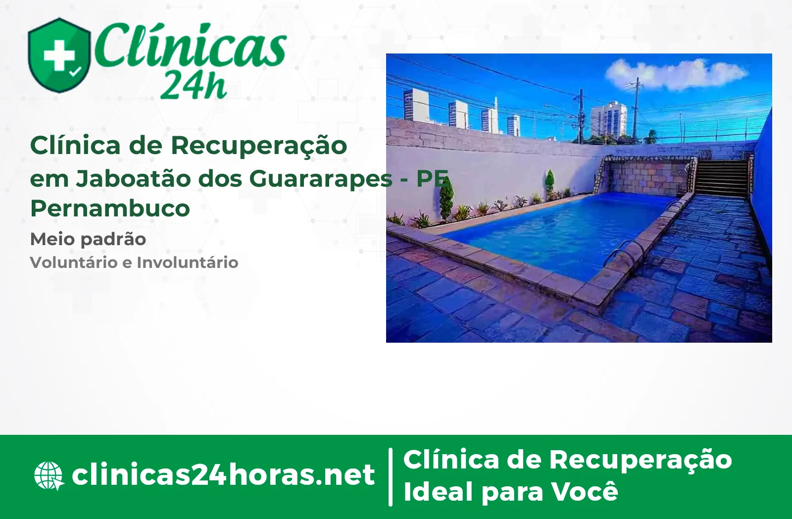 Clínica de Recuperação em Jaboatão dos Guararapes Masculina