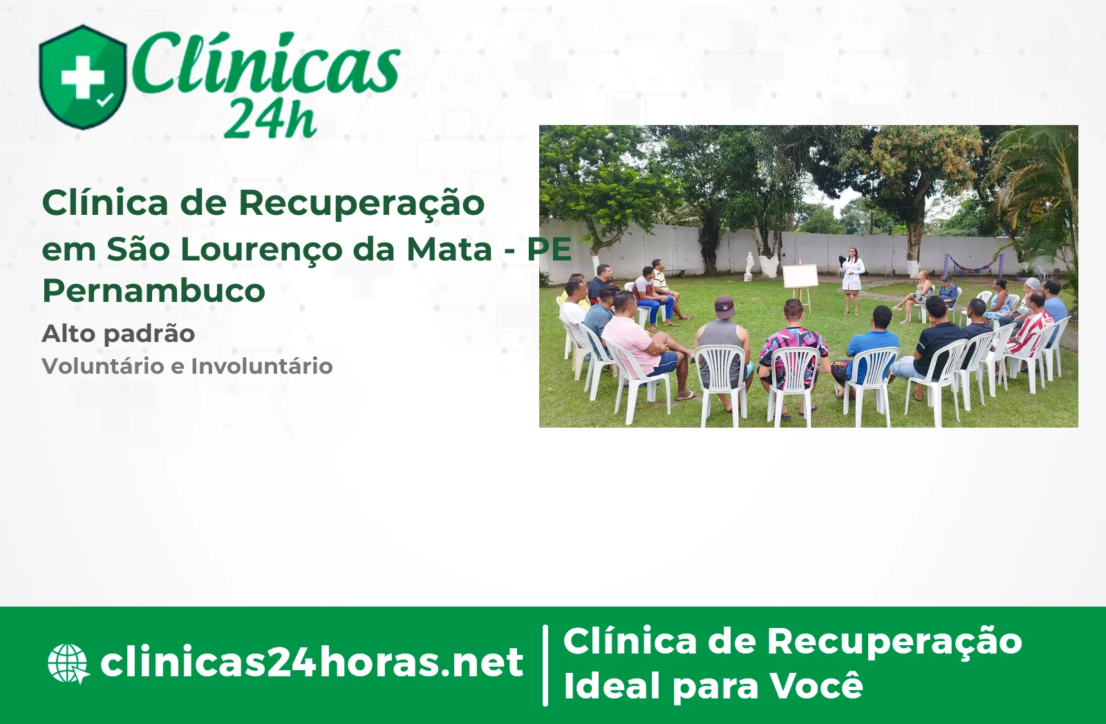 Clínica de Recuperação em São Lourenço da Mata Mista 3