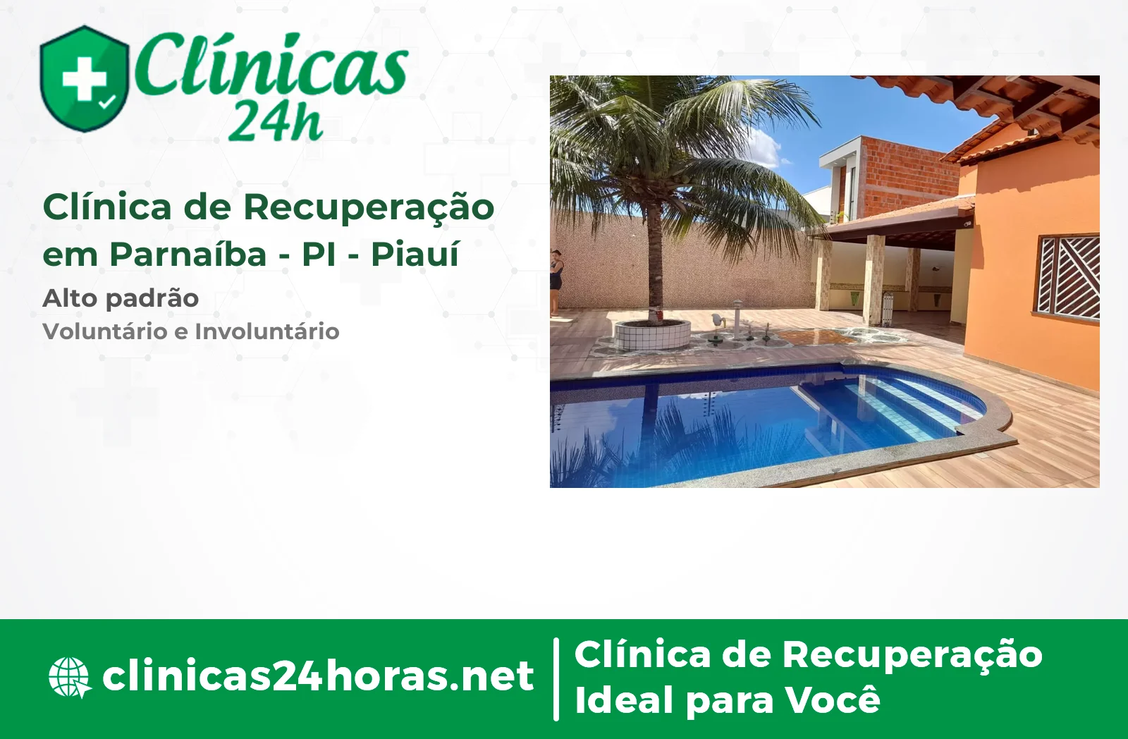 Clínica de Recuperação em Parnaíba Feminina