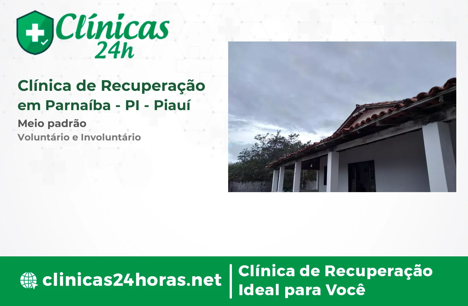 Clínica de Recuperação em Parnaíba Masculina