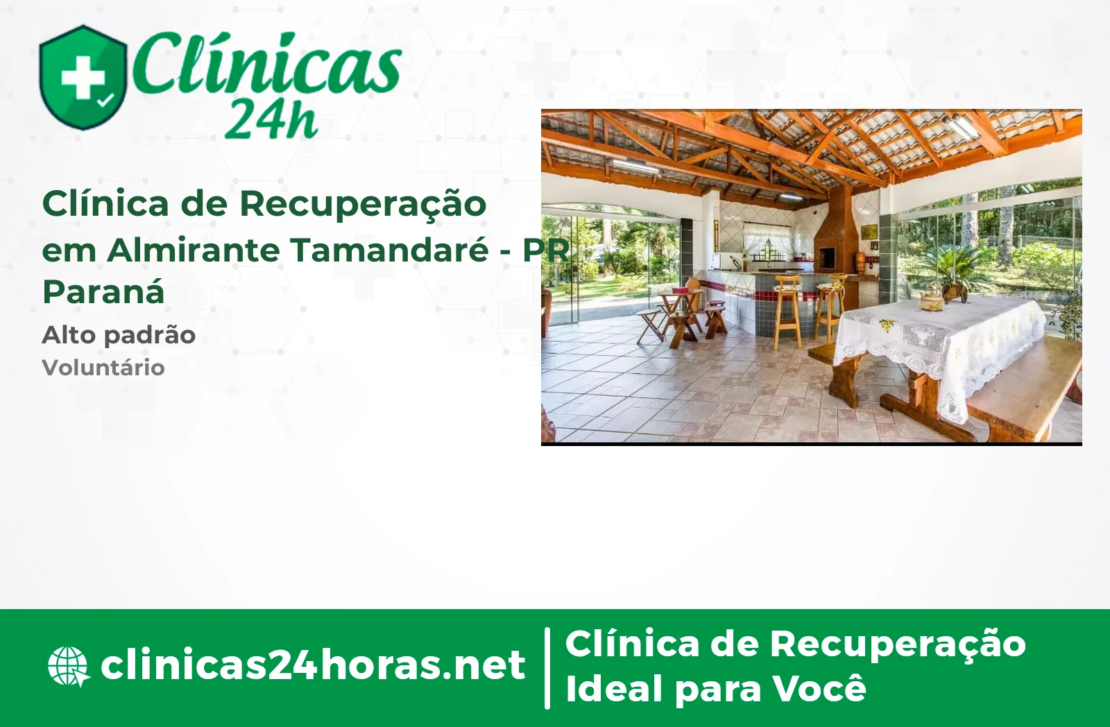Clínica de Recuperação em Almirante Tamandaré Masculina 4