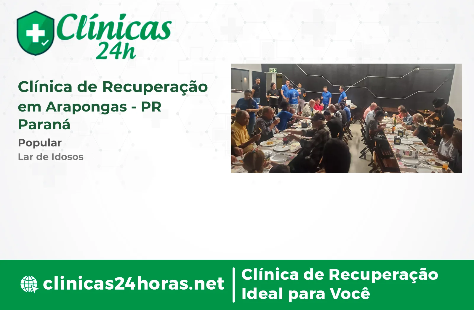 Clínica de Recuperação em Arapongas Masculina 2