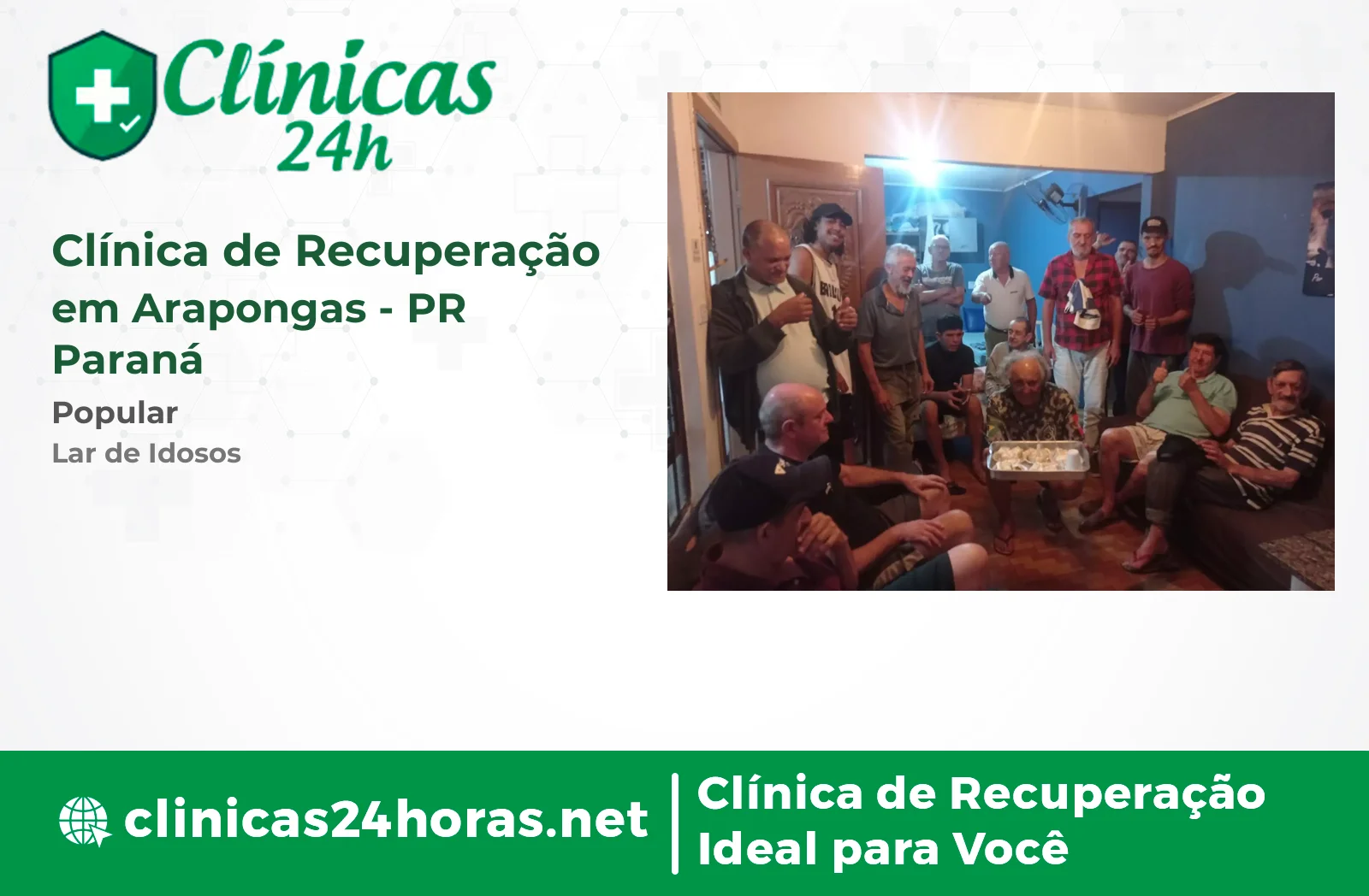 Clínica de Recuperação em Arapongas Masculina 3