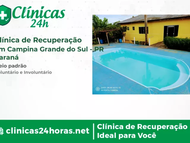 Clínica de Recuperação em Campina Grande do Sul Masculina