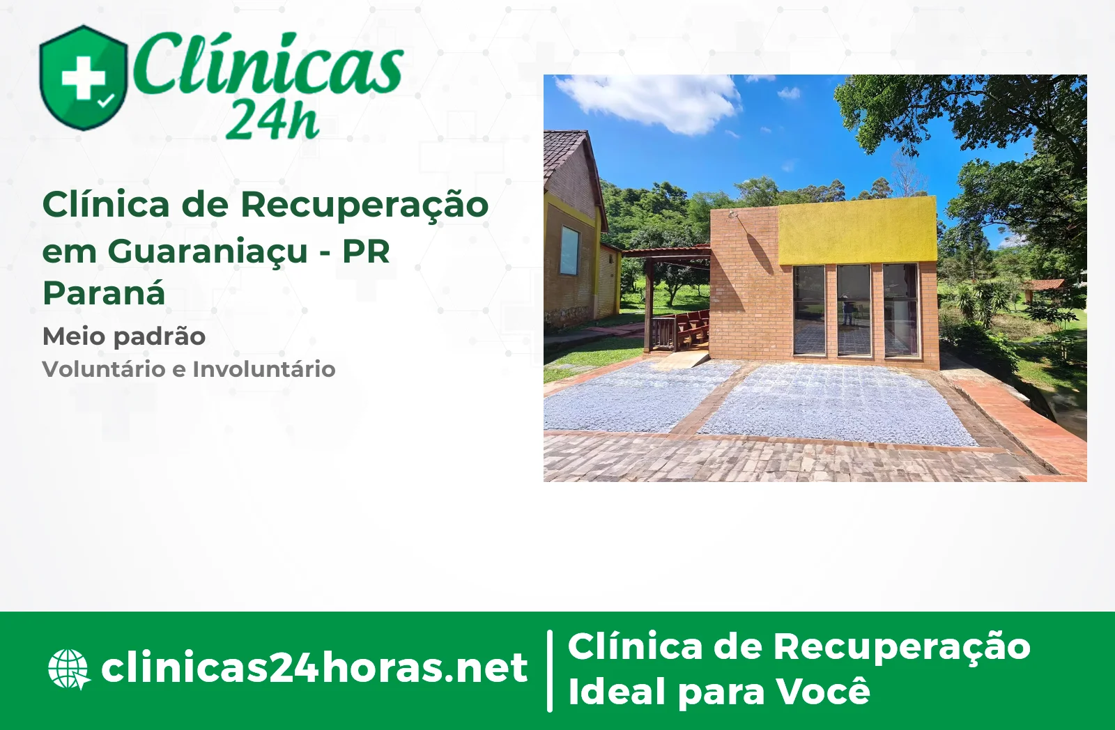 Clínica de Recuperação em Guaraniaçu Masculina 2