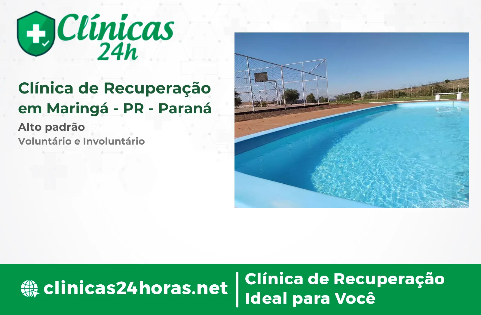 Clínica de Recuperação em Maringá Mista