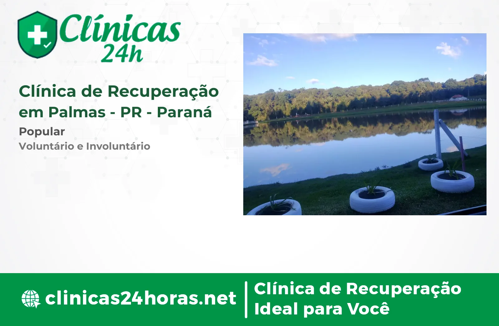 Clínica de Recuperação em Palmas Masculina