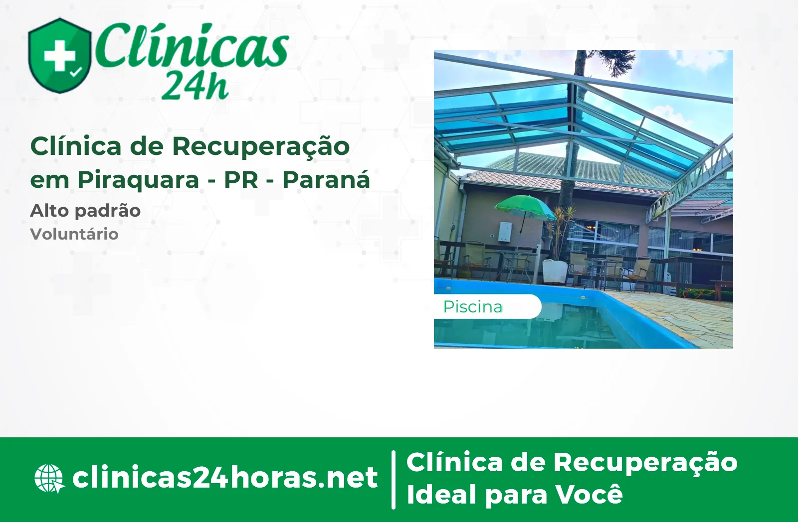 Clínica de Recuperação em Piraquara Masculina 3