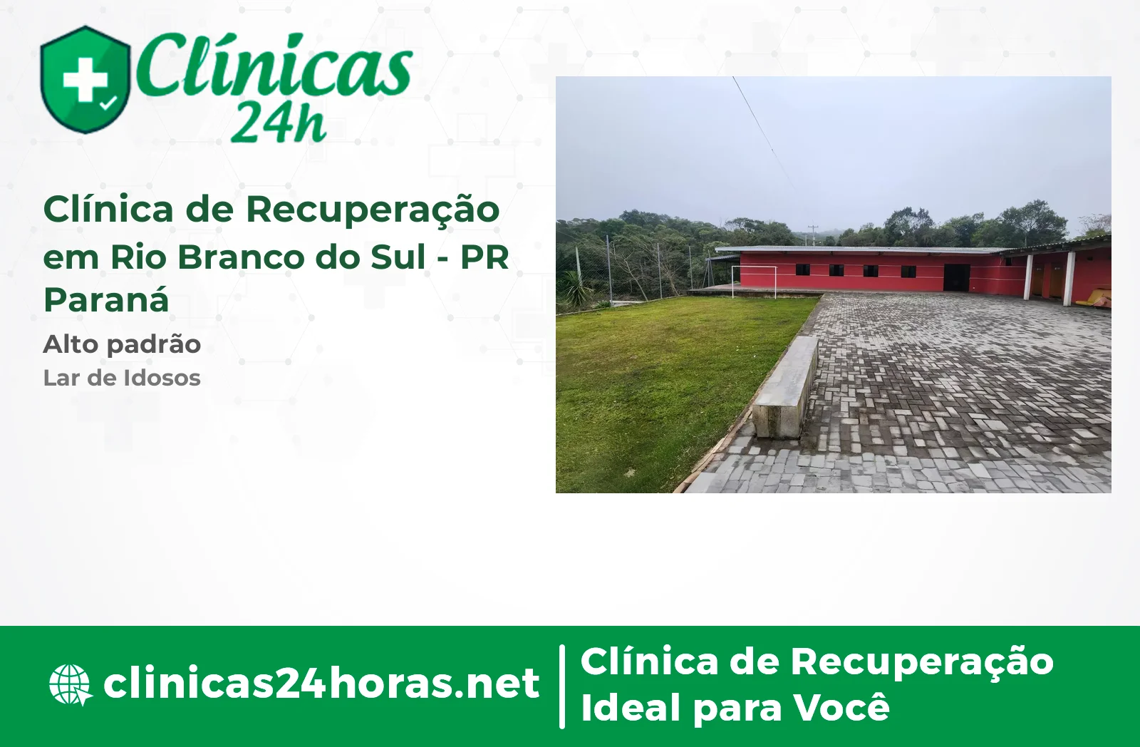 Clínica de Recuperação em Rio Branco do Sul Mista