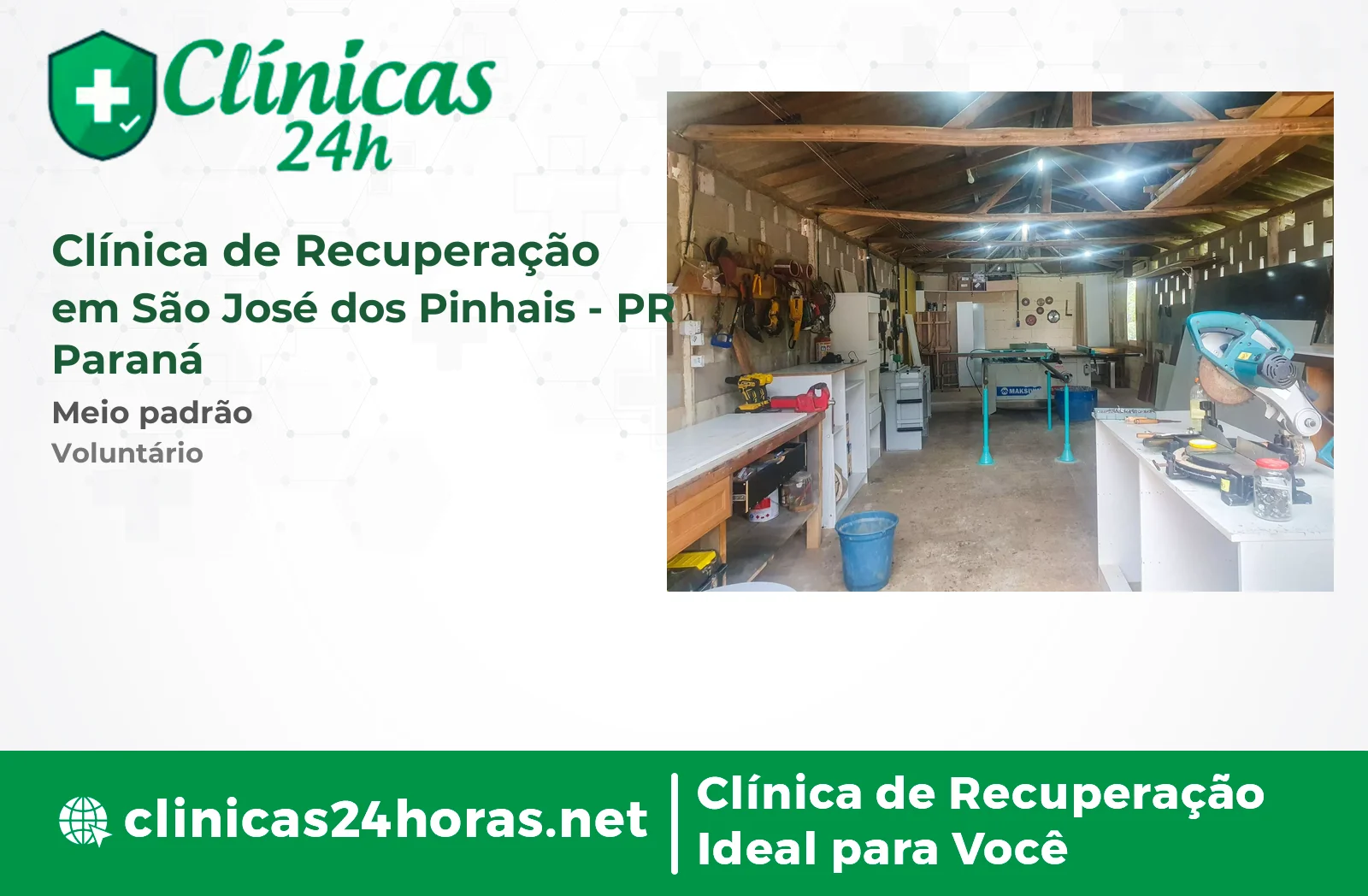 Clínica de Recuperação em São José dos Pinhais Mista 4