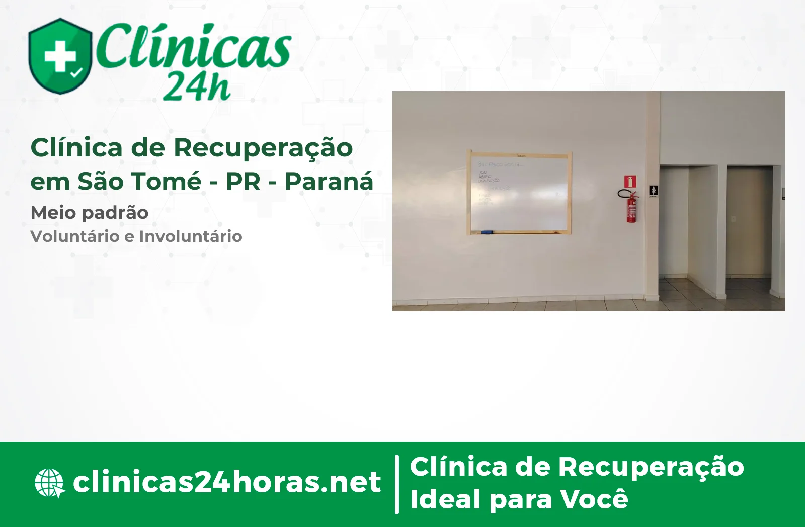 Clínica de Recuperação em São Tomé Masculina