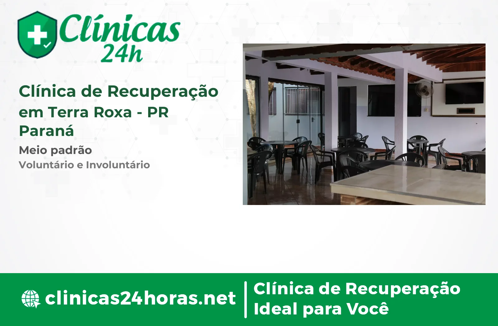 Clínica de Recuperação em Terra Roxa Feminina 3