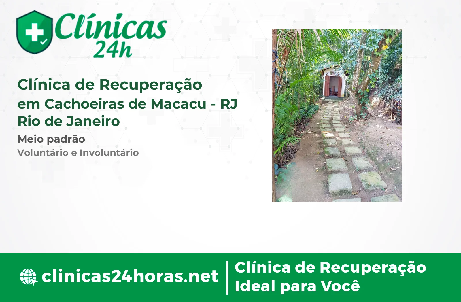 Clínica de Recuperação em Cachoeiras de Macacu Masculina 3