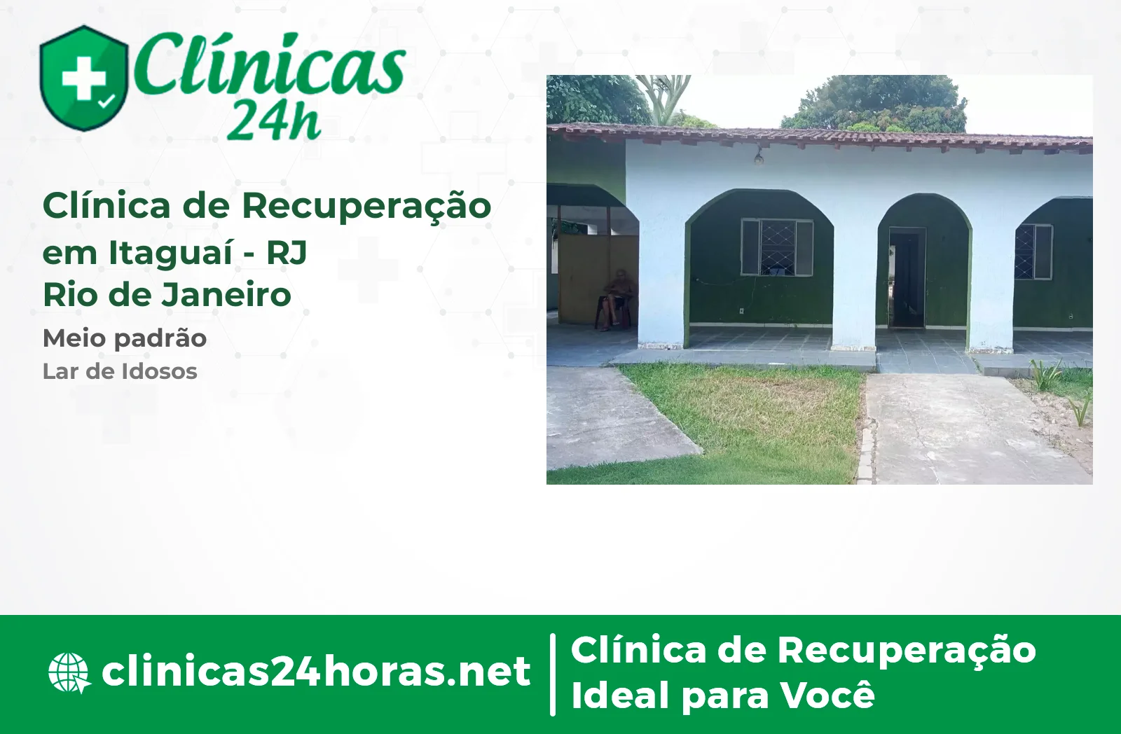 Clínica de Recuperação em Itaguaí Masculina