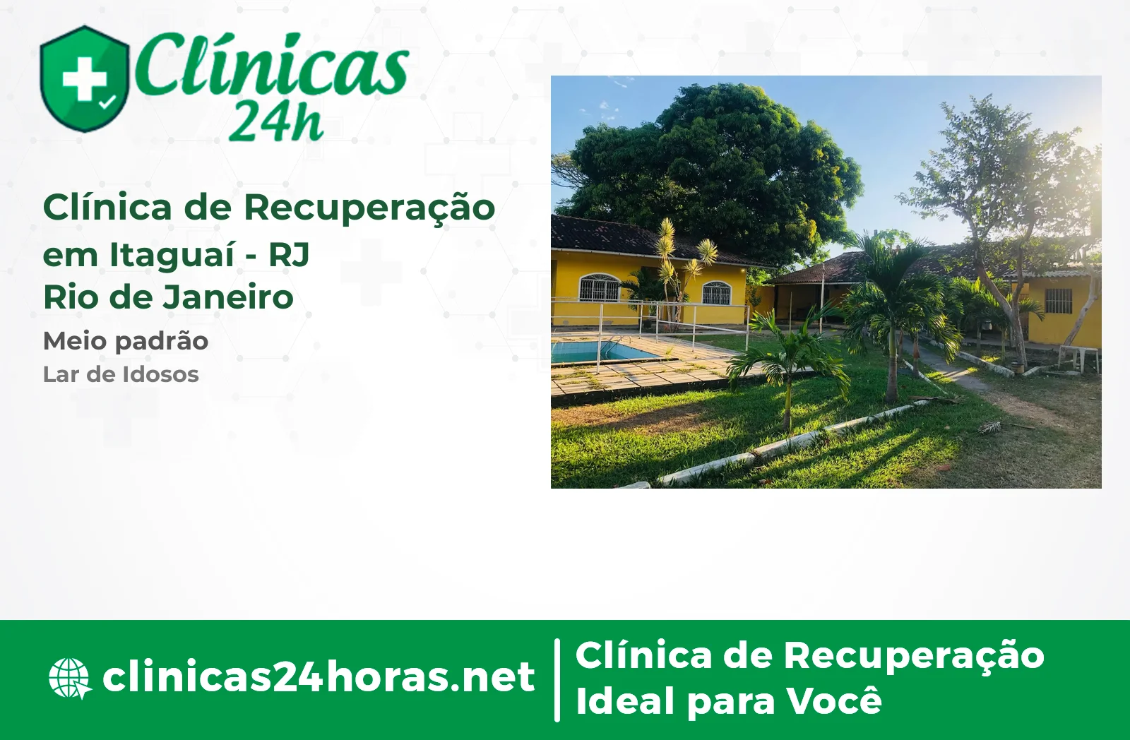Clínica de Recuperação em Itaguaí Mista
