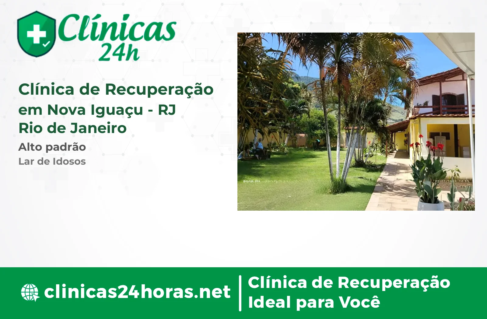 Clínica de Recuperação em Nova Iguaçu Mista