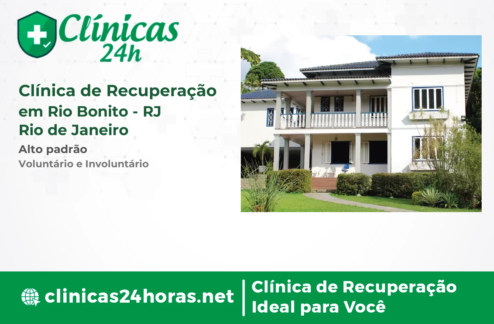 Clínica de Recuperação em Rio Bonito Mista 2