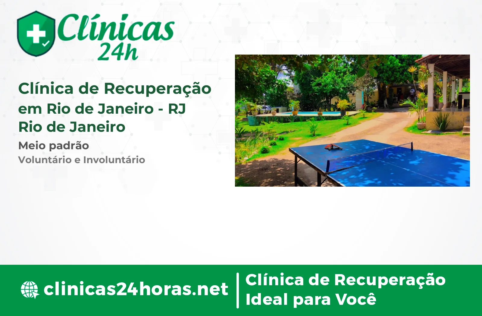 Clínica de Recuperação em Rio de Janeiro Masculina 2