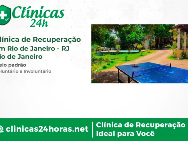Clínica de Recuperação em Rio de Janeiro Masculina