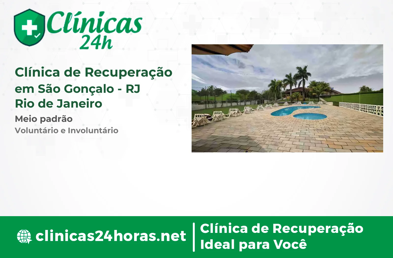 Clínica de Recuperação em São Gonçalo Masculina