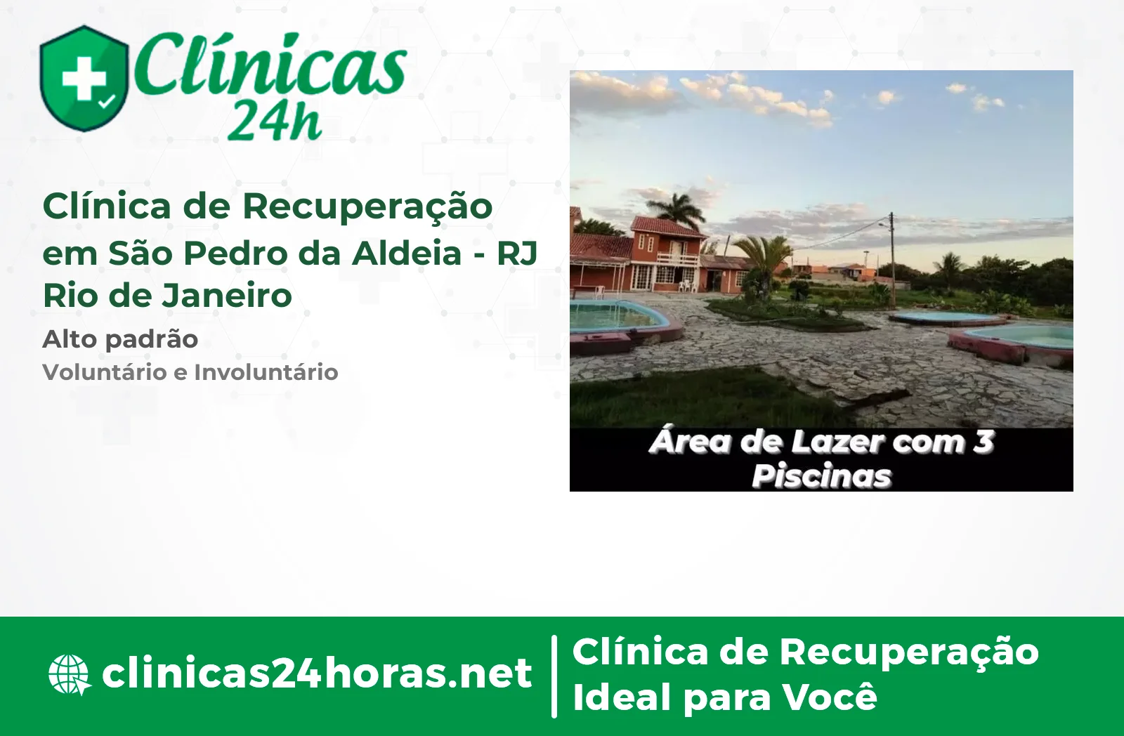 Clínica de Recuperação em São Pedro da Aldeia Masculina 3