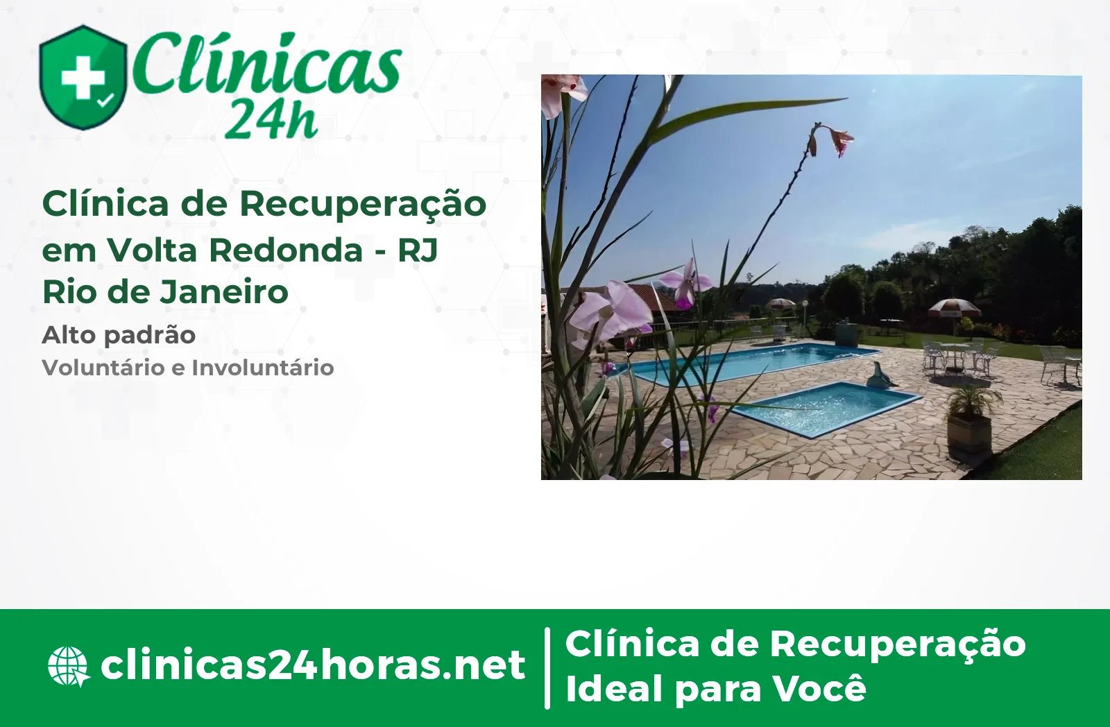Clínica de Recuperação em Volta Redonda Mista