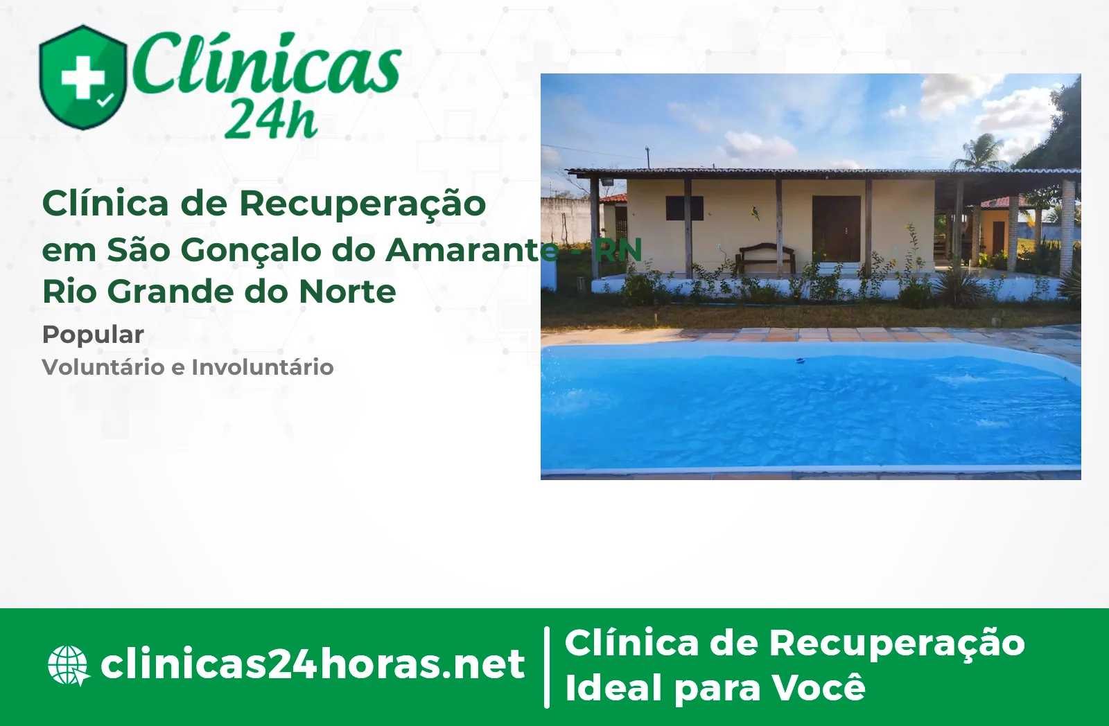 Clínica de Recuperação em São Gonçalo do Amarante Mista 3
