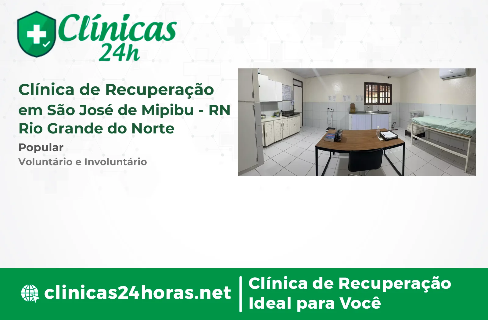 Clínica de Recuperação em São José de Mipibu Masculina 3